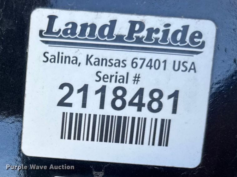 image for item FB0857 Land Pride skid steer bucket