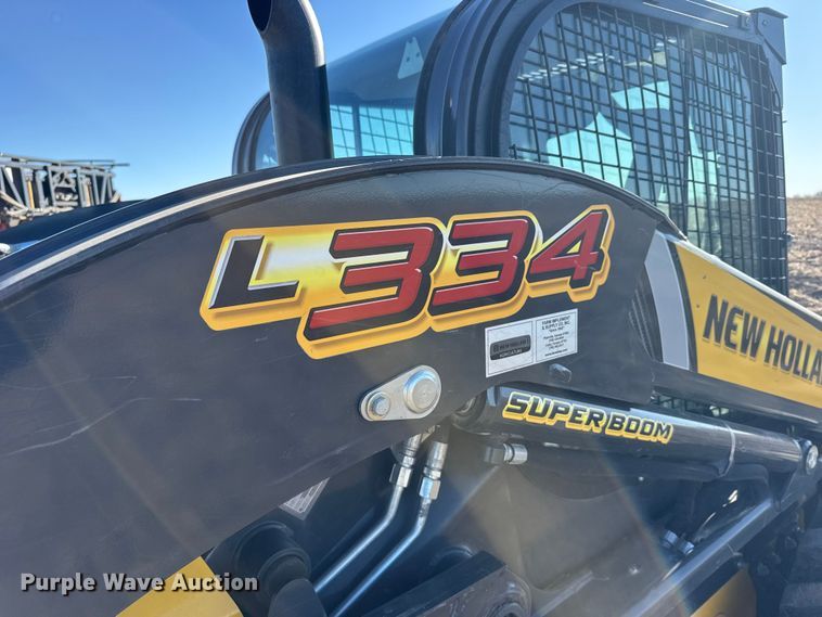 image for item FB0896 2022 New Holland L334 skid steer loader