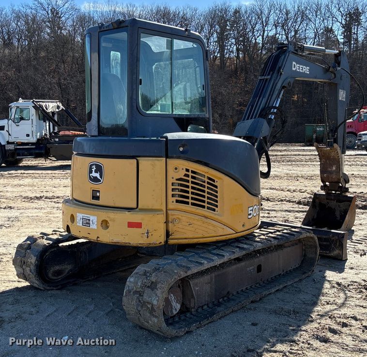 image for item FB3068 2012 John Deere 50D mini excavator