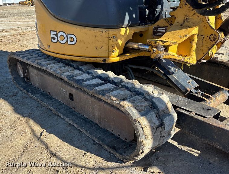 image for item FB3068 2012 John Deere 50D mini excavator