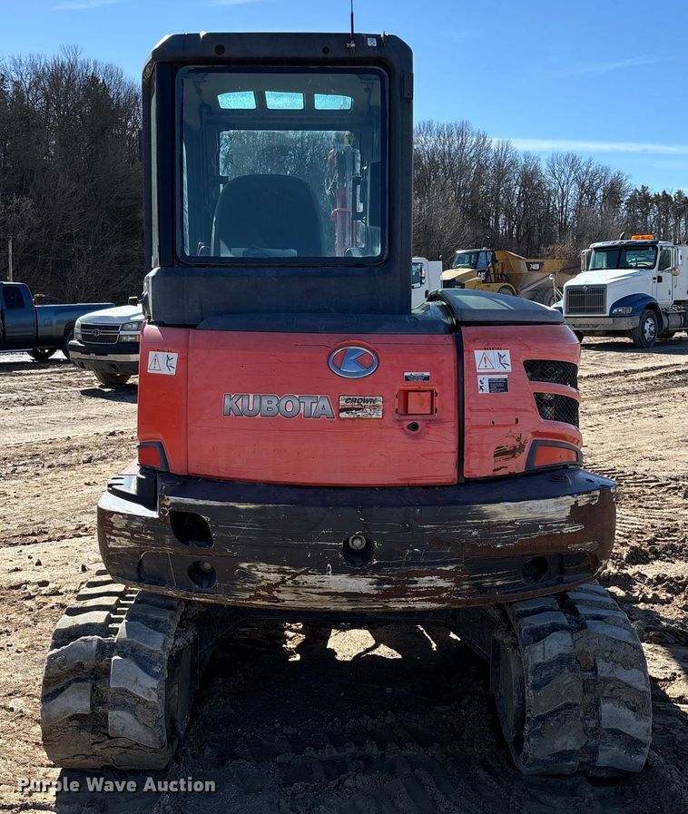 image for item FB3069 2012 Kubota KX057-4 mini excavator