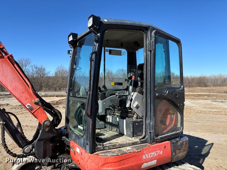 image for item FB3069 2012 Kubota KX057-4 mini excavator
