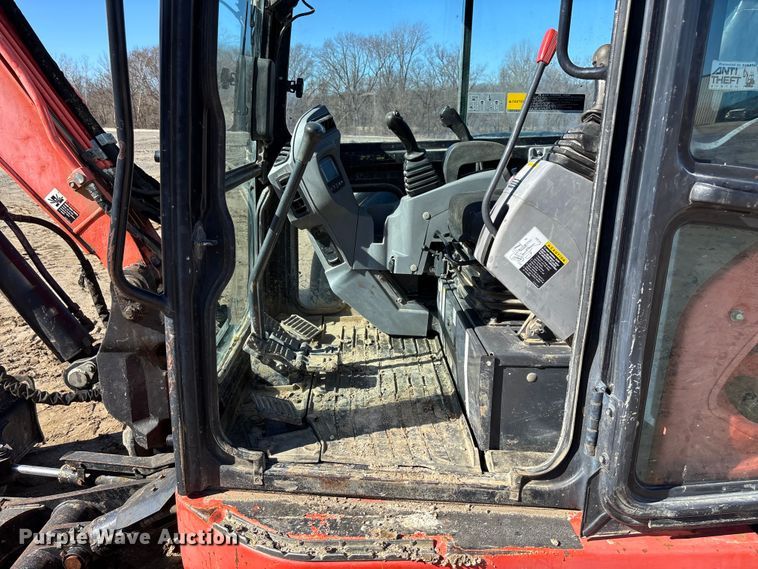 image for item FB3069 2012 Kubota KX057-4 mini excavator