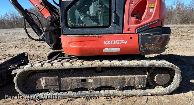 image for item FB3069 2012 Kubota KX057-4 mini excavator