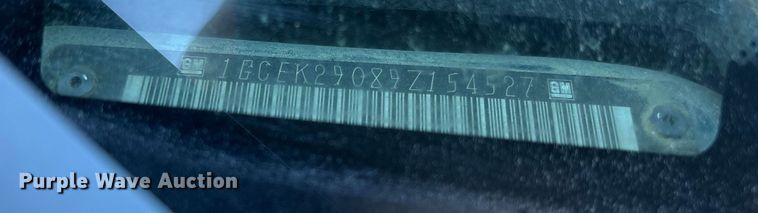 image for item FB3071 2009 Chevrolet Silverado 1500 Ext. Cab pickup truck