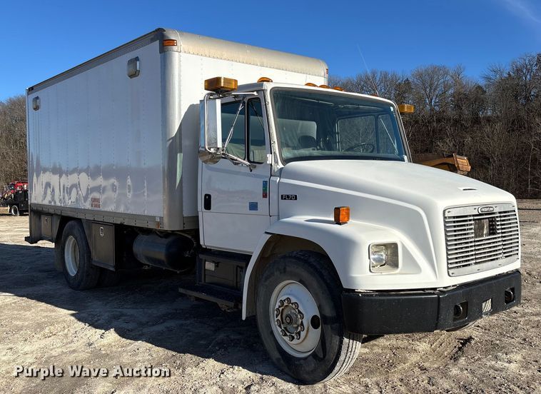 image for item FB3077 1997 Freightliner FL70 fuel / lube truck