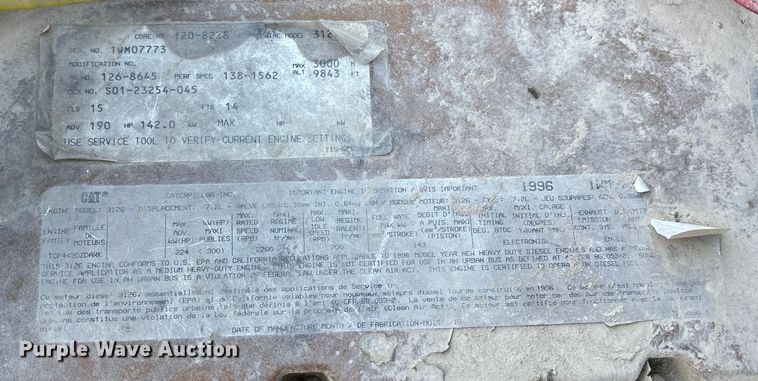 image for item FB3077 1997 Freightliner FL70 fuel / lube truck