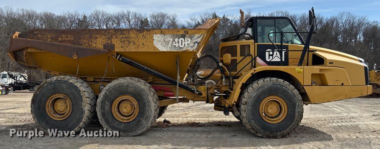 image for item FB3079 2014 Caterpillar 740B articulated haul truck