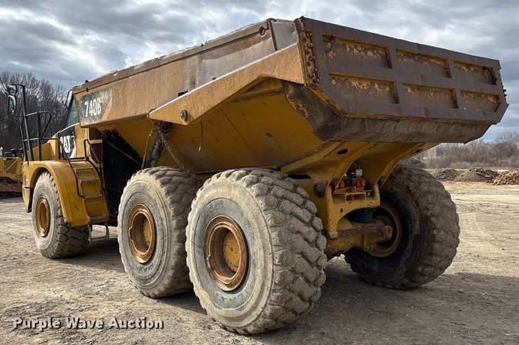 image for item FB3080 2011 Caterpillar 740B articulated haul truck