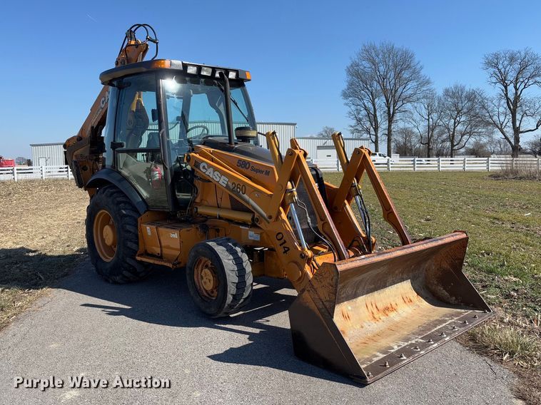 image for item FB3133 2003 Case 580 Super M backhoe