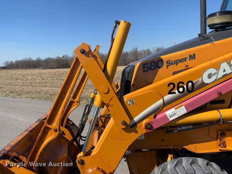 image for item FB3133 2003 Case 580 Super M backhoe