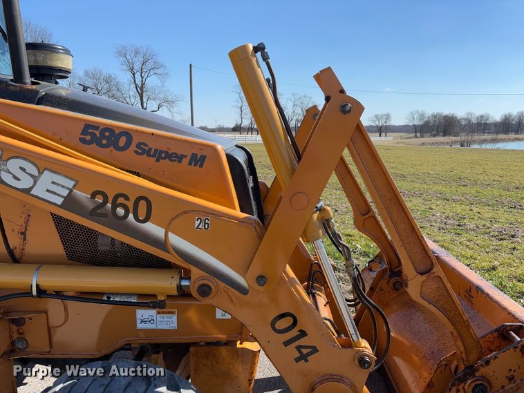 image for item FB3133 2003 Case 580 Super M backhoe