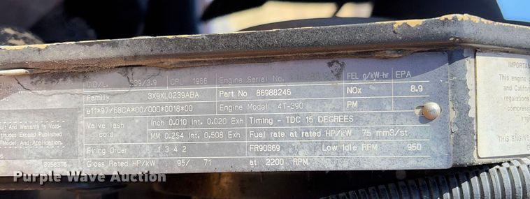 image for item FB3133 2003 Case 580 Super M backhoe