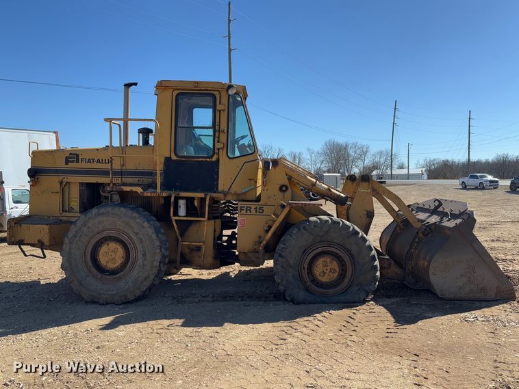 image for item FB3143 1982 Fiat Allis FR15 wheel loader