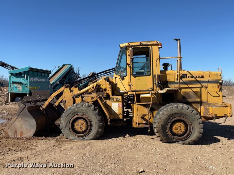 image for item FB3143 1982 Fiat Allis FR15 wheel loader