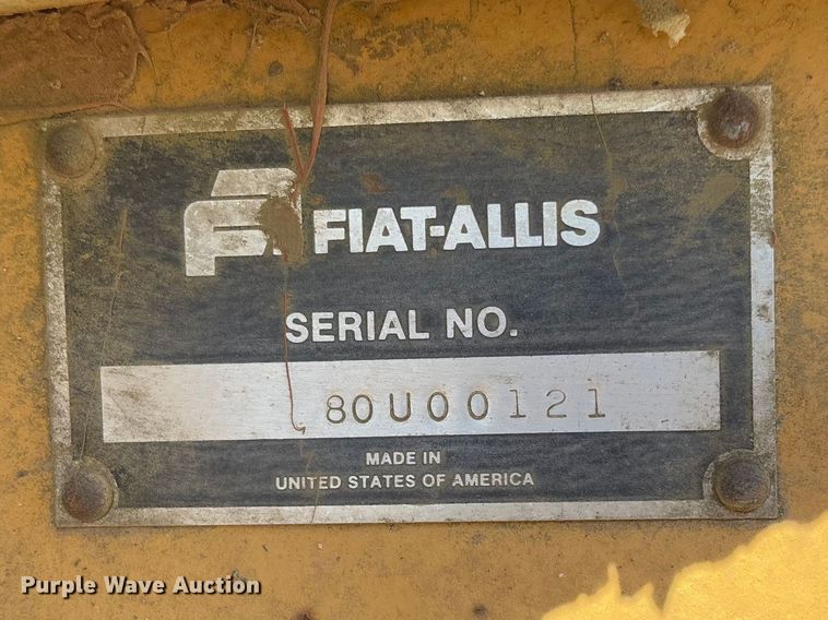 image for item FB3143 1982 Fiat Allis FR15 wheel loader