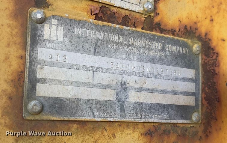 image for item FB3148 1978 Dresser 412 elevating scraper