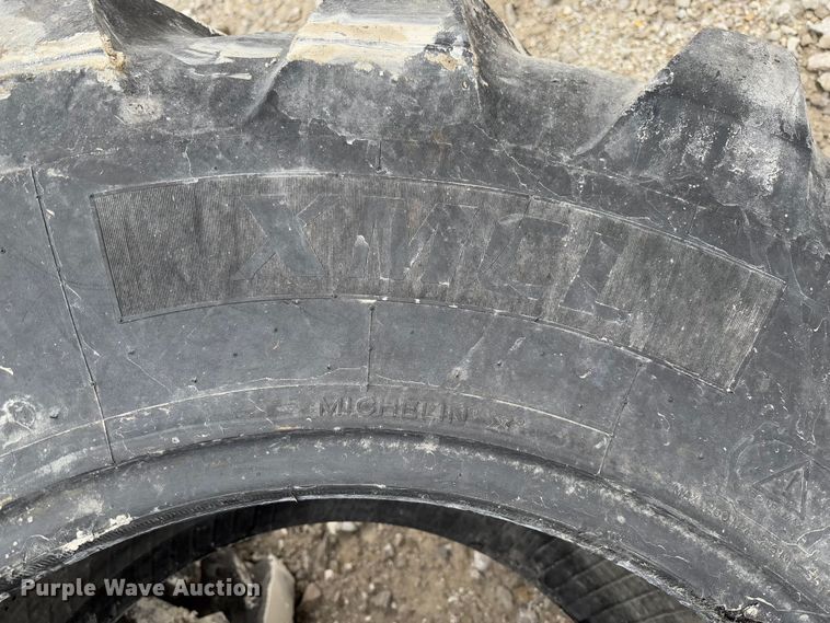 image for item FB3156 (2) Michelin 500/70R24 tires