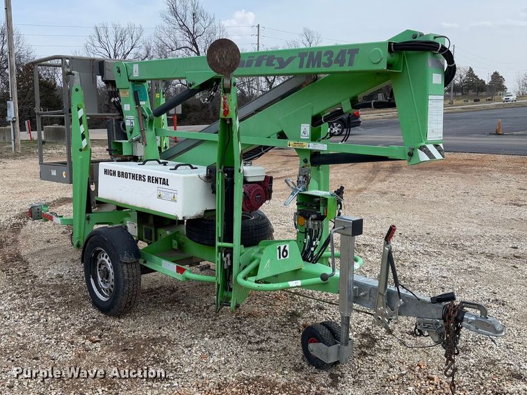 image for item FB3165 2015 Nifty TM34TG boom lift