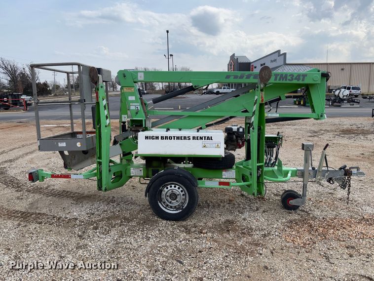 image for item FB3165 2015 Nifty TM34TG boom lift