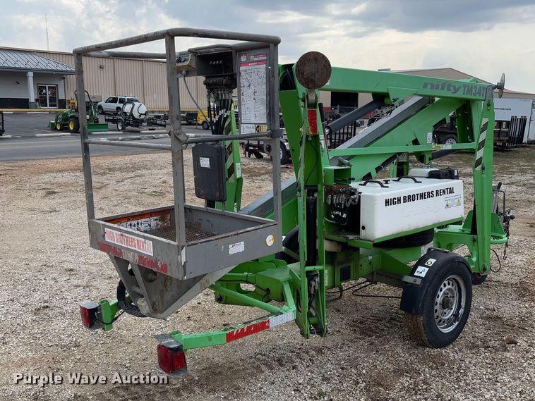 image for item FB3165 2015 Nifty TM34TG boom lift