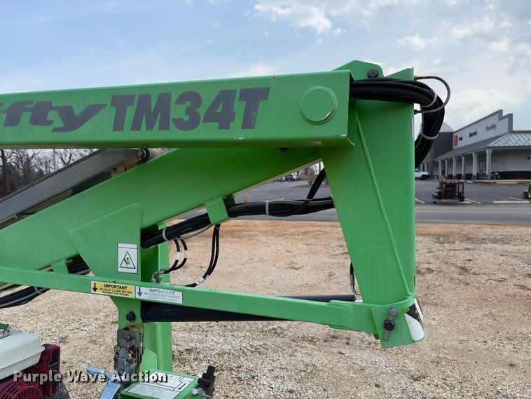 image for item FB3165 2015 Nifty TM34TG boom lift
