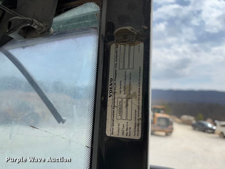 image for item FB3169 2008 Volvo EC210CL excavator