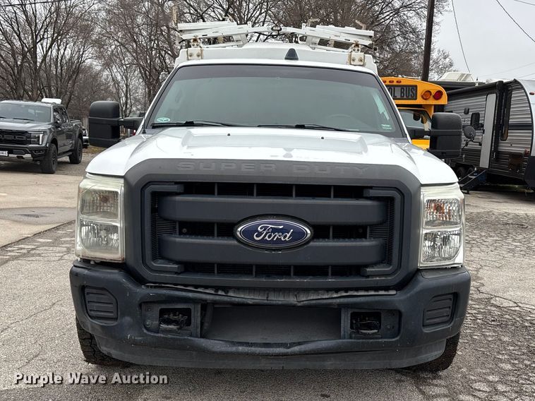 image for item FB3538 2013 Ford F350 utility bed pickup truck
