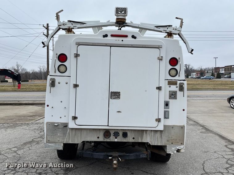 image for item FB3538 2013 Ford F350 utility bed pickup truck