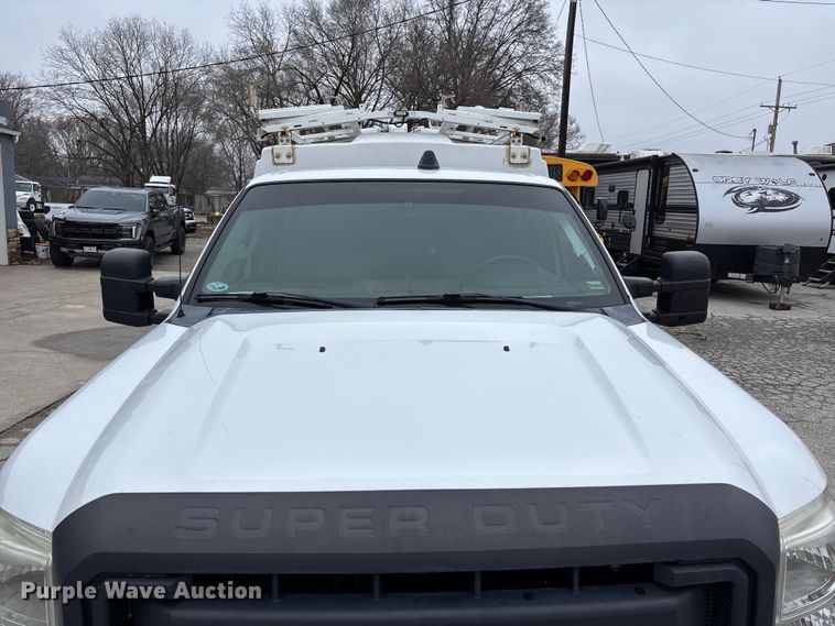 image for item FB3538 2013 Ford F350 utility bed pickup truck
