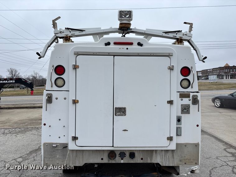 image for item FB3538 2013 Ford F350 utility bed pickup truck