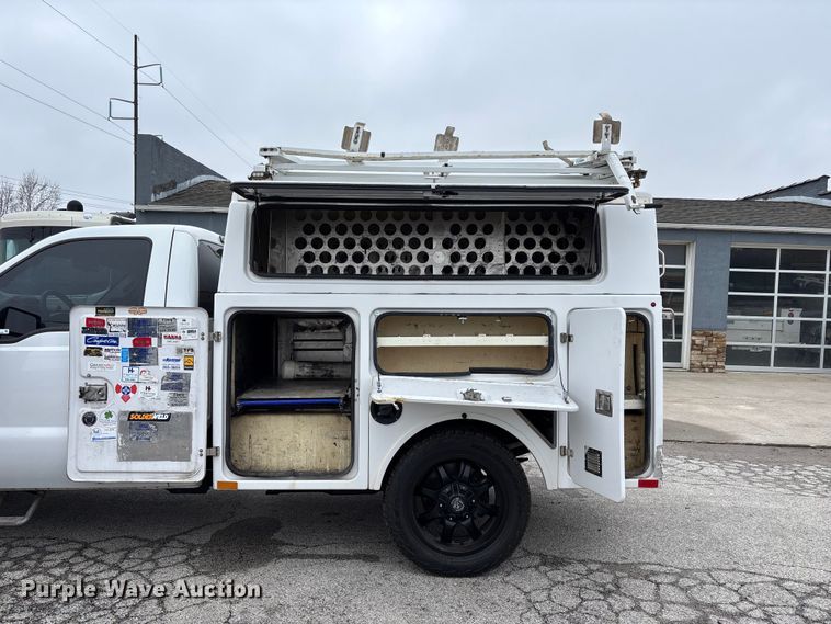 image for item FB3538 2013 Ford F350 utility bed pickup truck