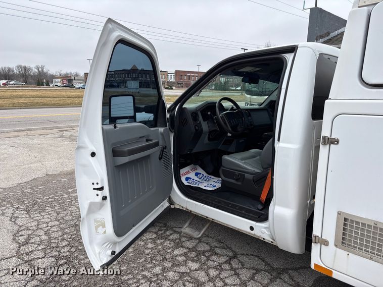 image for item FB3538 2013 Ford F350 utility bed pickup truck