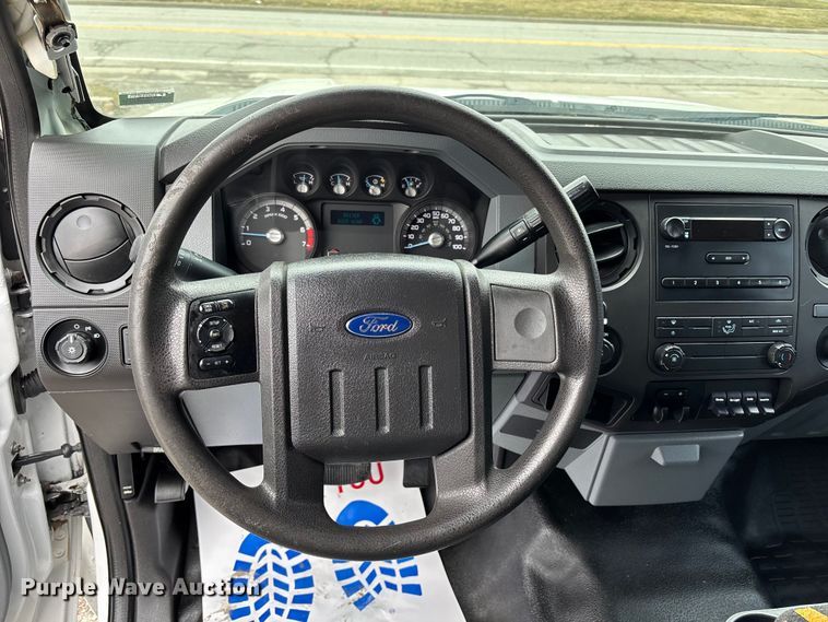 image for item FB3538 2013 Ford F350 utility bed pickup truck