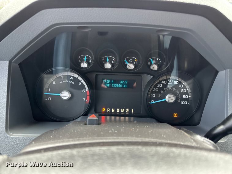 image for item FB3538 2013 Ford F350 utility bed pickup truck