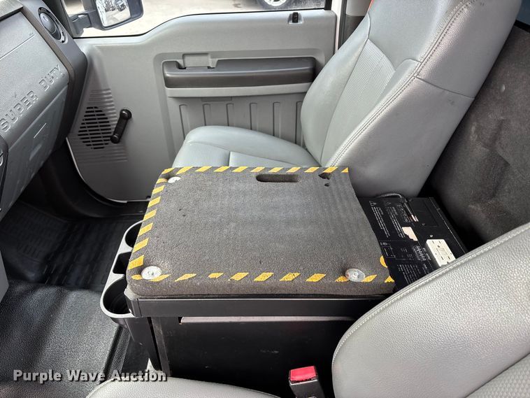 image for item FB3538 2013 Ford F350 utility bed pickup truck