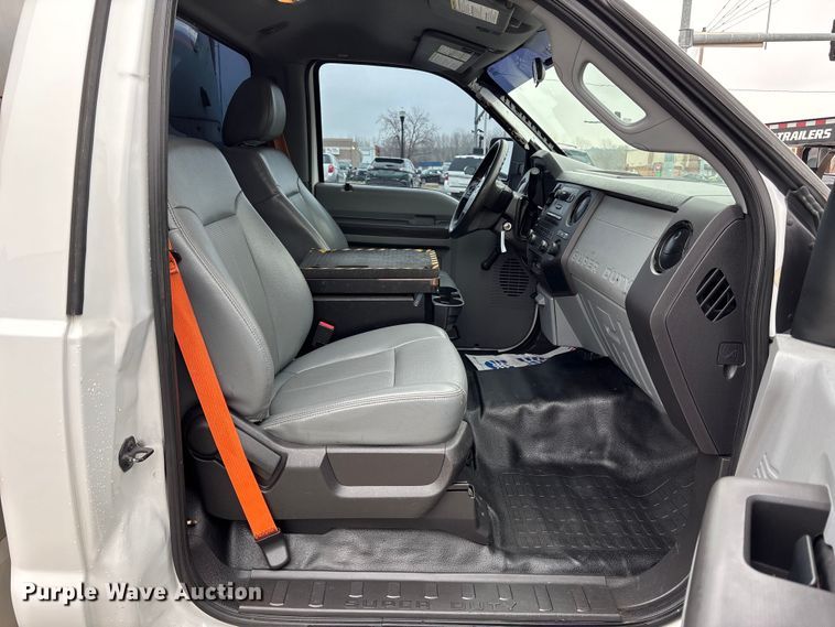 image for item FB3538 2013 Ford F350 utility bed pickup truck