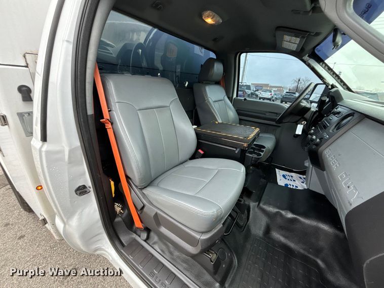 image for item FB3538 2013 Ford F350 utility bed pickup truck