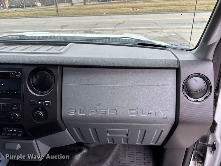 image for item FB3538 2013 Ford F350 utility bed pickup truck