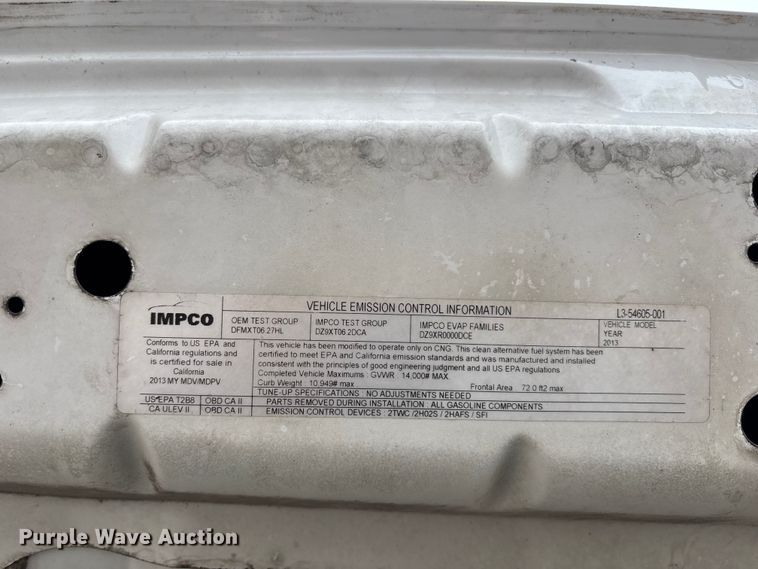 image for item FB3538 2013 Ford F350 utility bed pickup truck