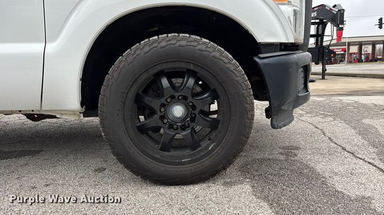 image for item FB3538 2013 Ford F350 utility bed pickup truck