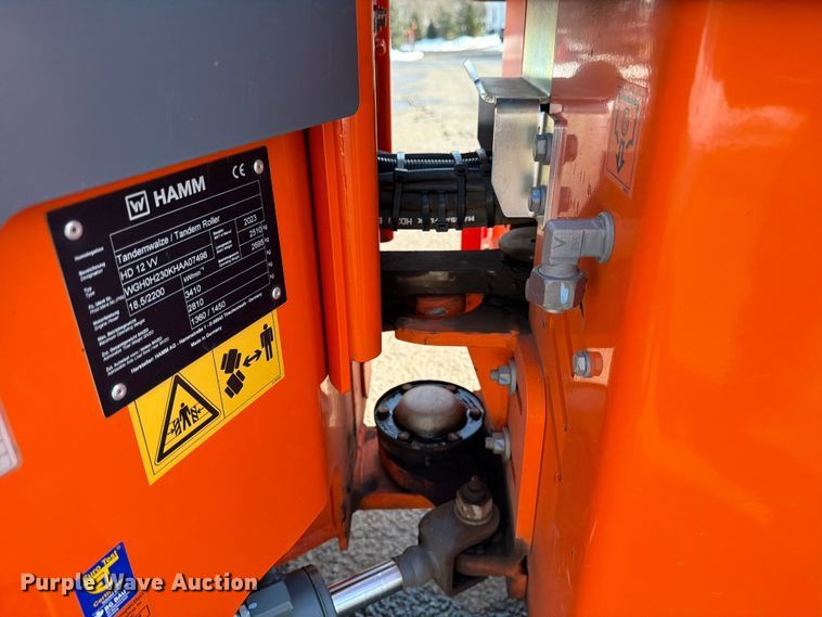 image for item FB7980 2023 Hamm HD12VV double drum vibratory roller