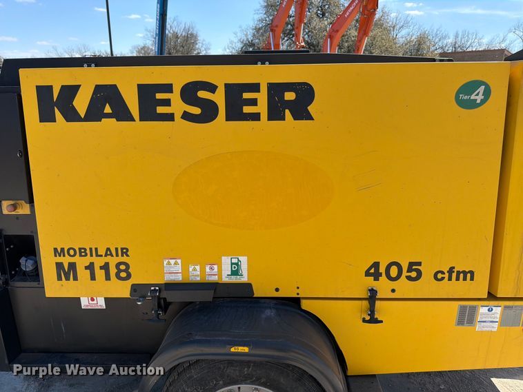 image for item FB7981 2022 Kaeser M118 air compressor