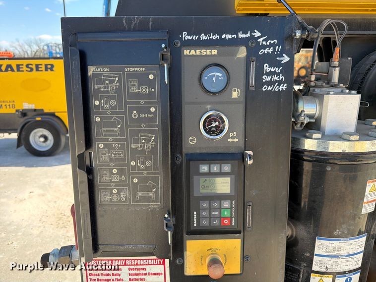image for item FB7981 2022 Kaeser M118 air compressor