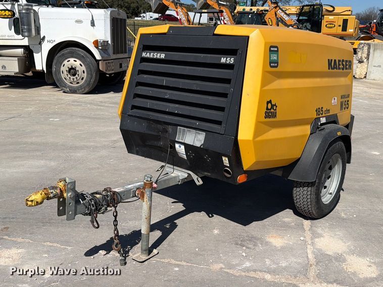image for item FB7983 2021 Kaeser M55 air compressor