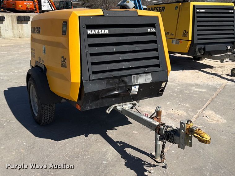 image for item FB7983 2021 Kaeser M55 air compressor