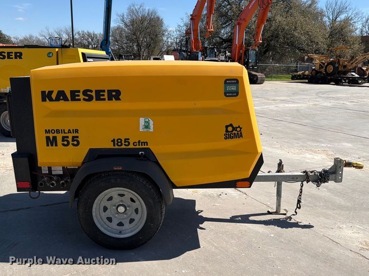 image for item FB7983 2021 Kaeser M55 air compressor