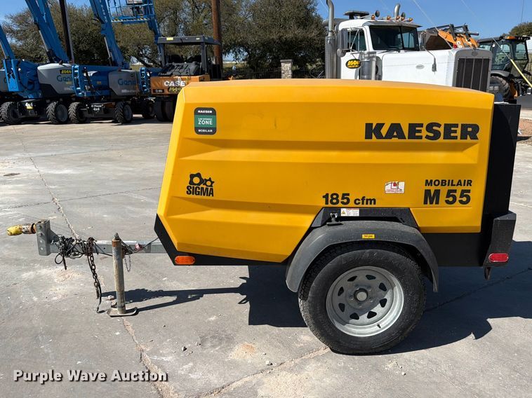 image for item FB7983 2021 Kaeser M55 air compressor