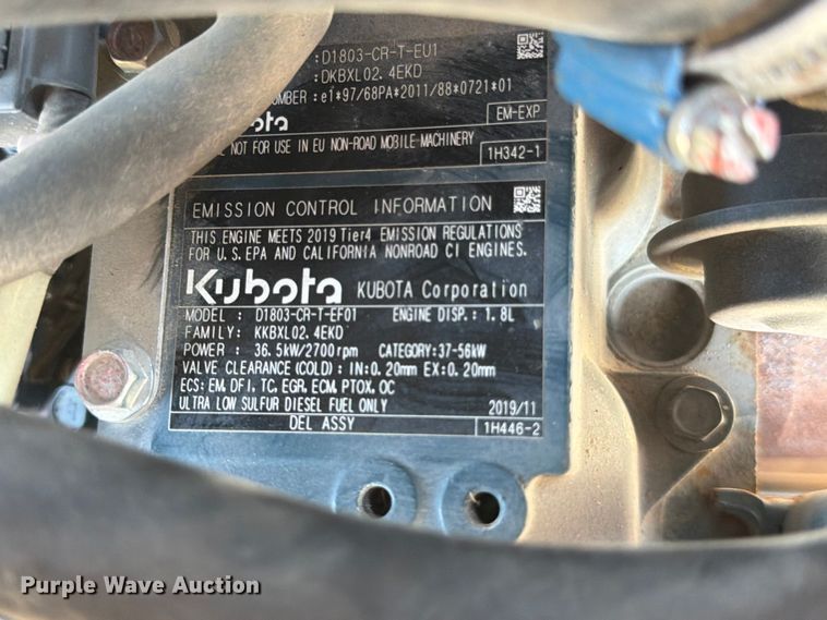 image for item FB7983 2021 Kaeser M55 air compressor