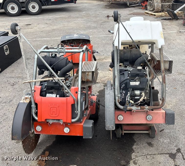 image for item FC1592 (2) Husqvarna FS 520 concrete saws